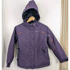 Turbine Boardwear Girls Medium M Plum Purple Coat Winter Ski Jacket